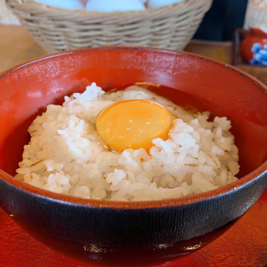 畑乃家和歌山さんぽ卵かけごはん